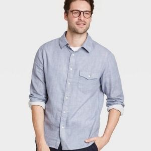 Goodfellow & Co. Long sleeve  button-down, Men's S